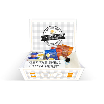Gift Box - Negg, seasonings, dish towel and piping bag and tip