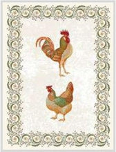 Mierco Tea Towel - Chanticlair- Imported from France