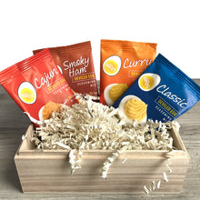 4-pack deviled egg seasonings.  Each Packet makes 24 deviled eggs.