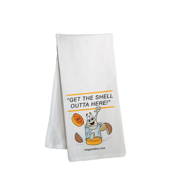 Negg® Exclusive “Get the Shell Outta Here” Dish Towel