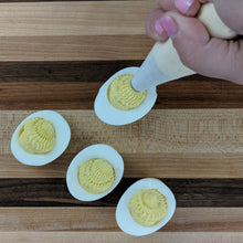 pastry bag deviled eggs